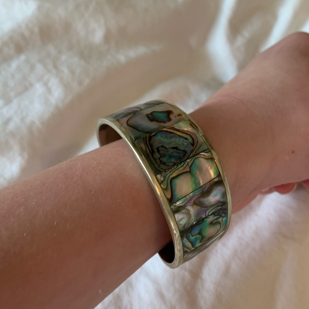 Sterling Silver Multi Color Braclet - Picture 2 of 2